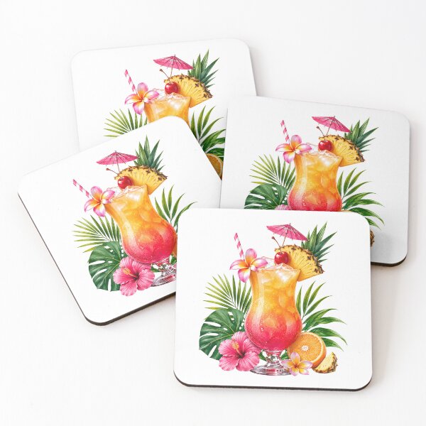 Item preview, Tropical Cocktail Art designed and sold by AureliasDesignStudio.