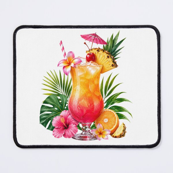 Item preview, Tropical Cocktail Art designed and sold by AureliasDesignStudio.