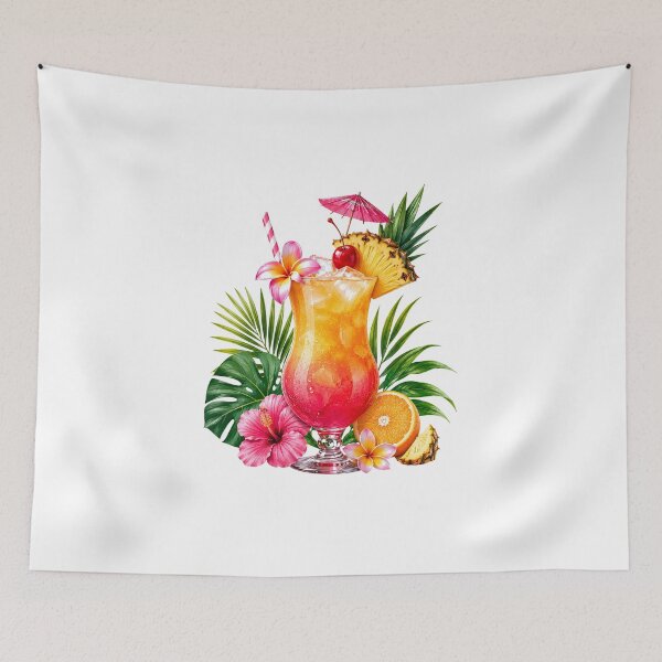 Item preview, Tropical Cocktail Art designed and sold by AureliasDesignStudio.