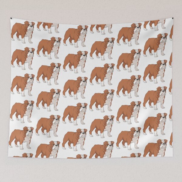 Item preview, Illustration with english bulldog. designed and sold by RizikCat.
