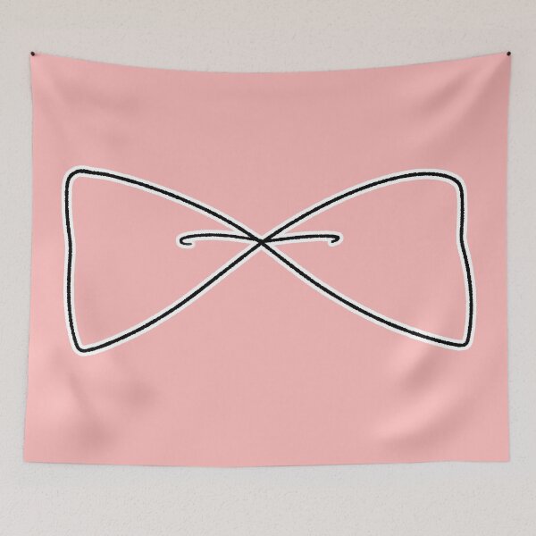 Item preview, Minimalist White Ribbon Line Art Aesthetic designed and sold by ubborn.