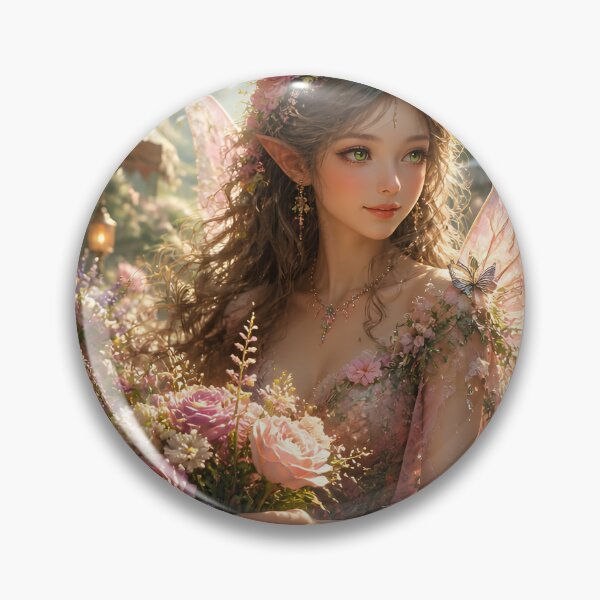 Item preview, Fairy Florist at Flower Market designed and sold by sigmaartstudio.