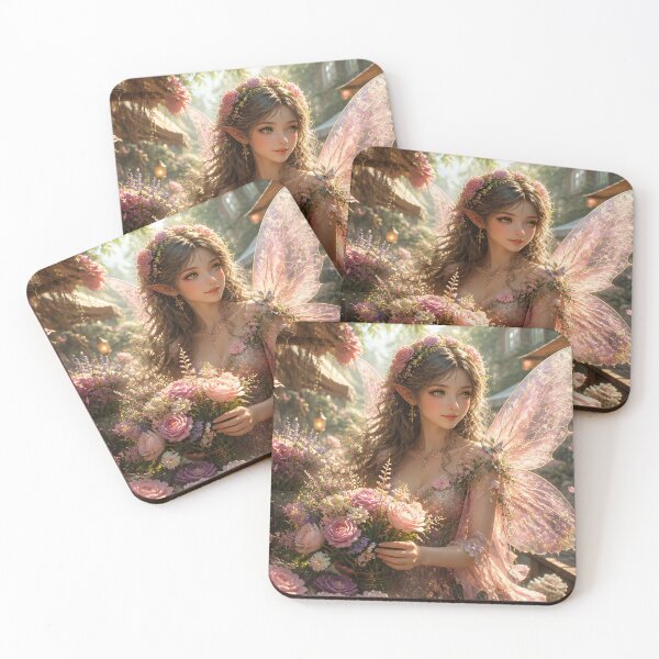 Item preview, Fairy Florist at Flower Market designed and sold by sigmaartstudio.