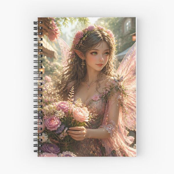 Item preview, Fairy Florist at Flower Market designed and sold by sigmaartstudio.