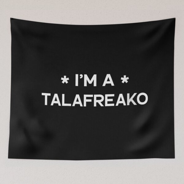 Item preview, Minimalist White Text Im A Talafreako Sarcastic Bold Political Statement designed and sold by KrystinaGiGi.