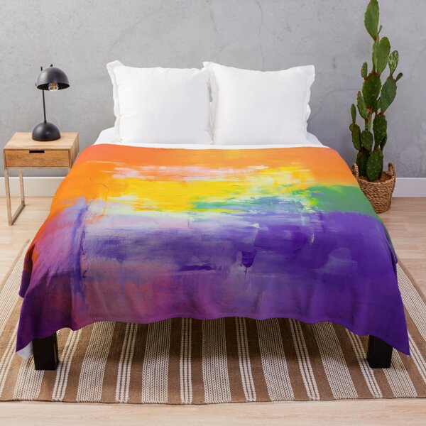 Item preview, Horizon Glow – Purple Orange Harmony designed and sold by helgekerler.