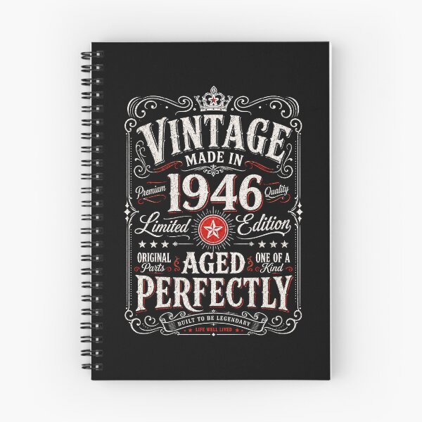 Item preview, Vintage Made in 1946 Aged Perfectly 80th Birthday Gift designed and sold by G350.
