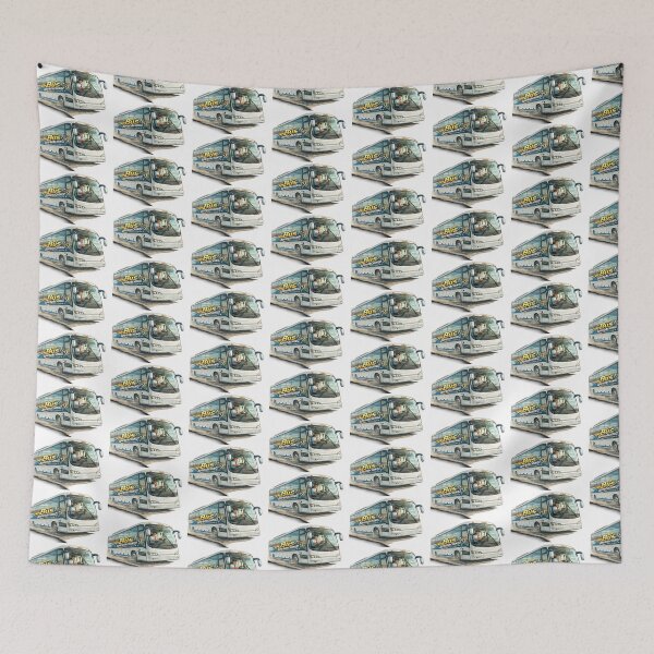 Item preview, Vintage  Bus and Driver Illustration | Retro American Coach Travel Art designed and sold by Hookesmode.