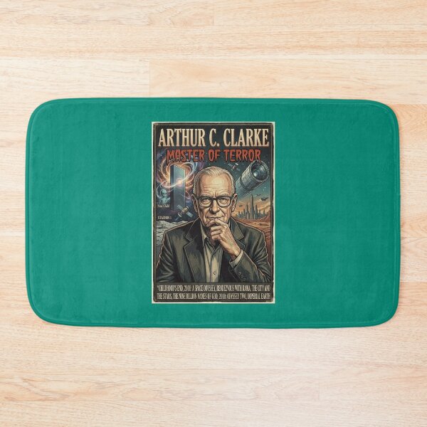 Item preview, Arthur C Clarke Author Portrait Poster designed and sold by Halifaxartguy.
