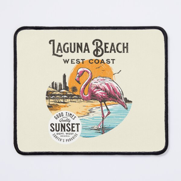 Item preview, Laguna Beach – Retro West Coast Sunset designed and sold by AngryToro.