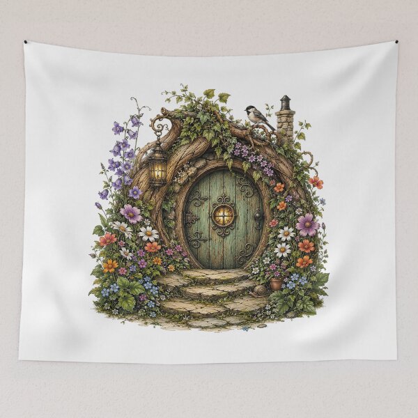 Item preview, Enchanted Cottagecore Garden Entrance designed and sold by PetalGarden.