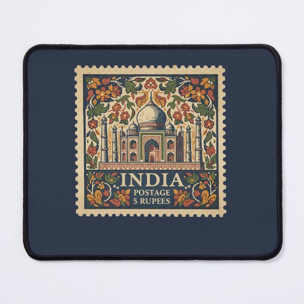 Item preview, Vintage India Monument Postage Stamp Design designed and sold by d247.