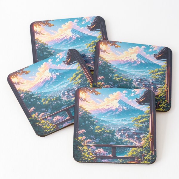 Item preview, Morning Calm over Fuji designed and sold by ZenGrooves.
