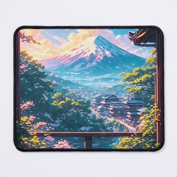 Item preview, Morning Calm over Fuji designed and sold by ZenGrooves.