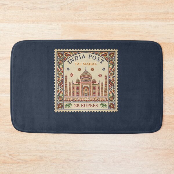 Item preview, Vintage India Post Stamp Mughal Architecture Design designed and sold by d247.