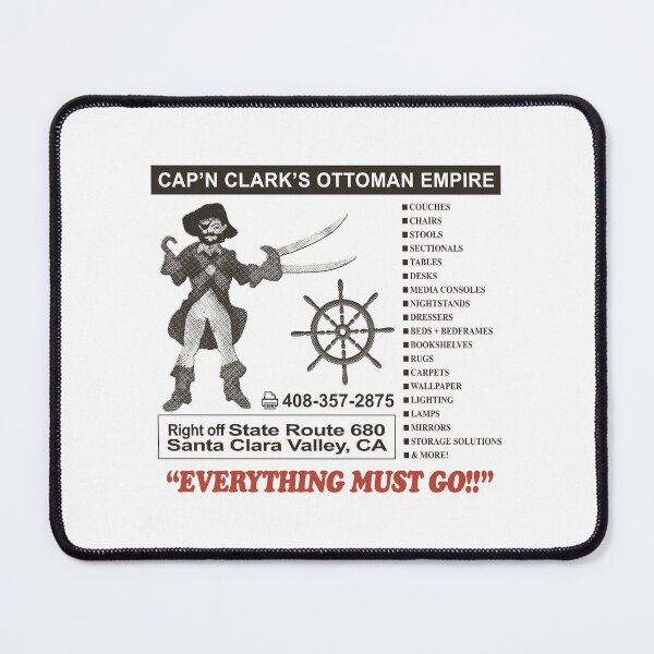 Item preview, Cap’n Clark’s Ottoman Empire Retro designed and sold by MaidenIRK.