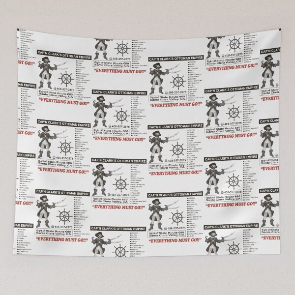 Item preview, Cap’n Clark’s Ottoman Empire Retro designed and sold by MaidenIRK.