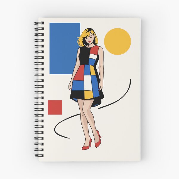 Item preview, Mondrian Woman Art designed and sold by Studio pod Burom.