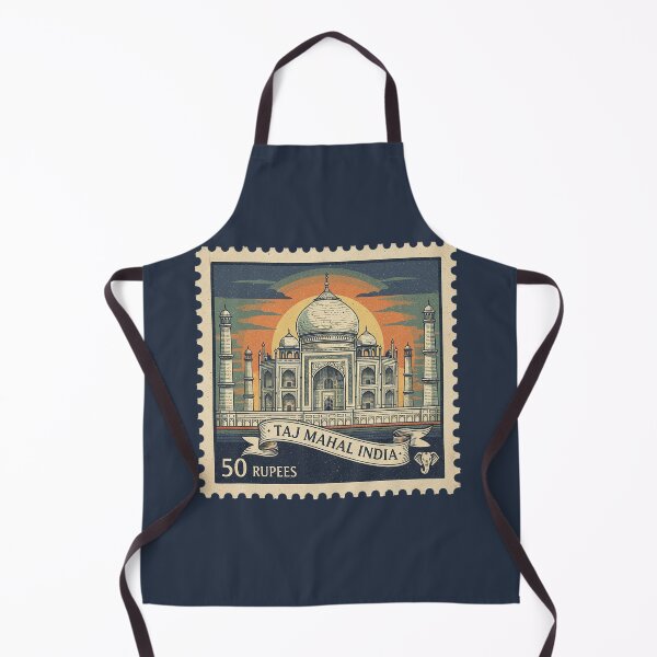 Item preview, India Monument Vintage Stamp Travel Design designed and sold by d247.