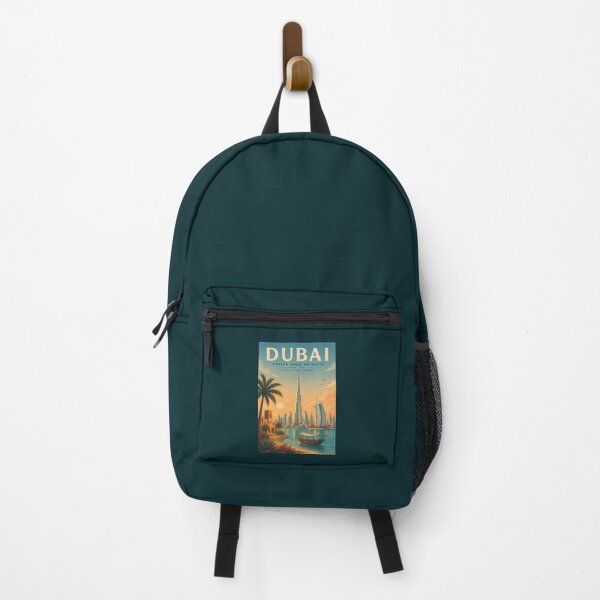 Item preview, Dubai UAE Illustration Travel Art Vintage designed and sold by KrisSidDesigns.