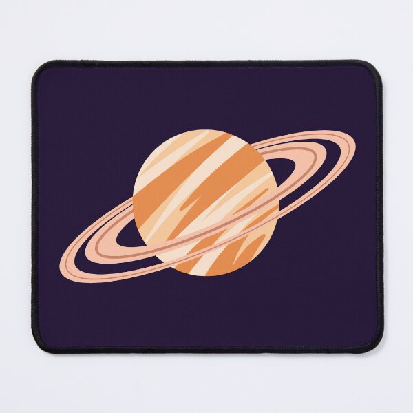 Item preview, Saturn Planet Flat Design – Space Astronomy Illustration designed and sold by Shorazu.
