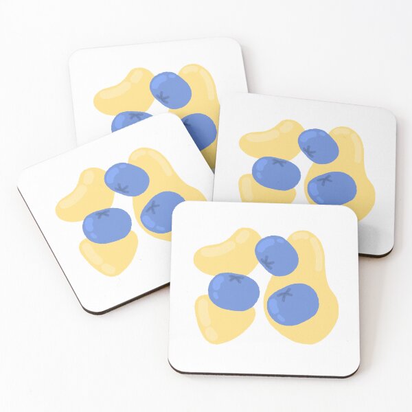 Item preview, Minimalist Pastel Blueberry Fruit Lineless Illustration designed and sold by BitDoodle.