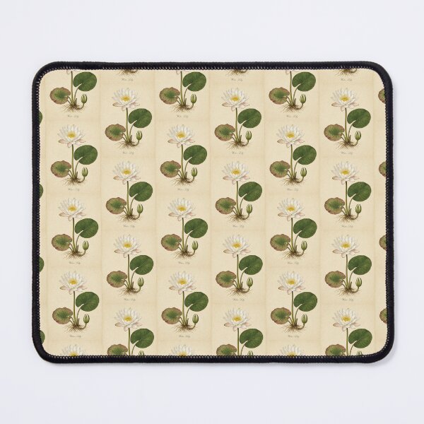 Item preview, Vintage Water Lily Botanical Illustration designed and sold by NuvoraNest.