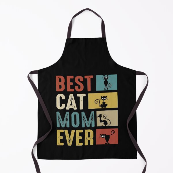 Item preview, BEST CAT MOM EVER Vintage Retro Cat Mom designed and sold by StranHabesre51.