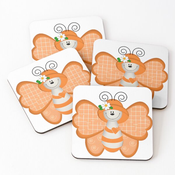 Item preview, Cute Orange Butterfly Cartoon Sticker | Happy Kawaii Butterfly Illustration designed and sold by Mahmoud Salah.