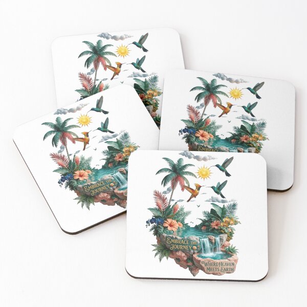 Item preview, Embrace the Journey Tropical Waterfall designed and sold by Sovereign Supply Co..