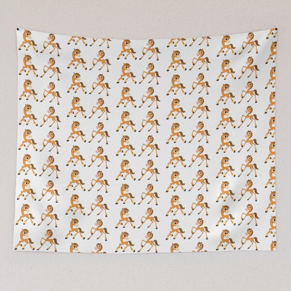 Item preview, Cute clumsy horses cartoon designed and sold by AlicinaM.