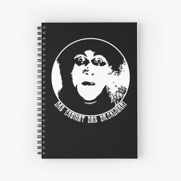 Item preview, Doctor Caligari White Poster Design Today Graphic Art designed and sold by DanielFeldtART.