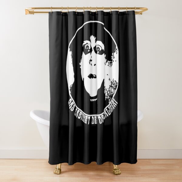 Item preview, Doctor Caligari White Poster Design Today Graphic Art designed and sold by DanielFeldtART.