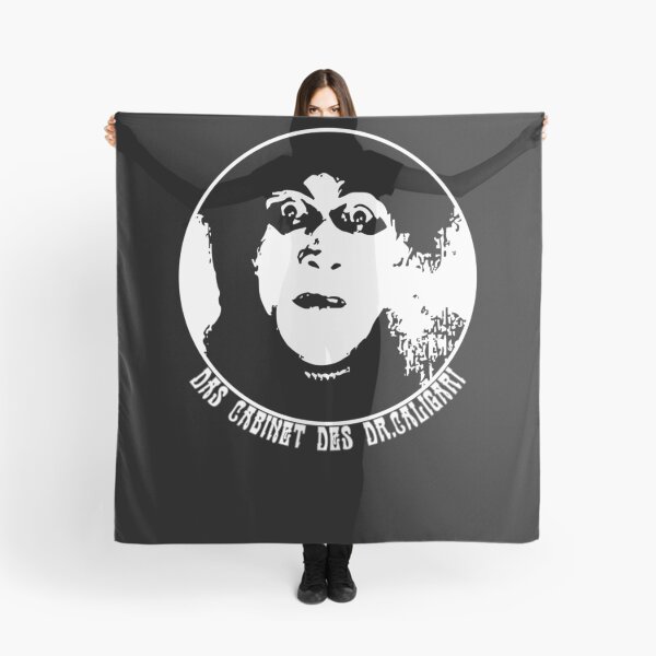 Item preview, Doctor Caligari White Poster Design Today Graphic Art designed and sold by DanielFeldtART.