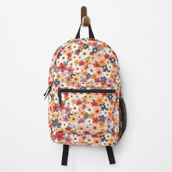Item preview, Colorful Retro Daisy And Busy Floral Pattern designed and sold by igraphixart.