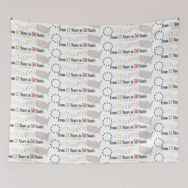 Item preview, 13 Stars to 50 States - 3 designed and sold by V Art Travel Archive.