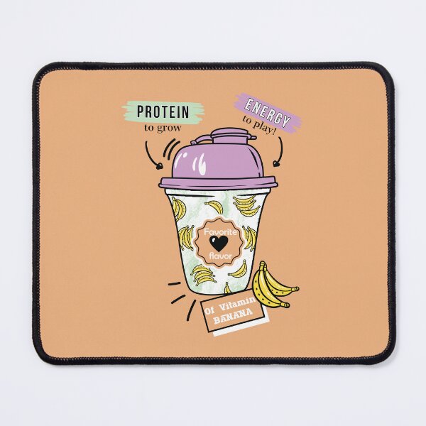 Item preview, Cute Banana Protein Smoothie Cup designed and sold by graphicnew.