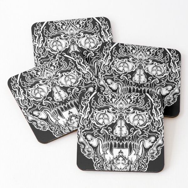 Item preview, Tibetan skull designed and sold by TidalTattoo.