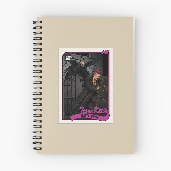 Item preview, Trading Card #003: Team Katia - Katia Grim Trading Card | Dungeon Crawler Carl Fan Design designed and sold by SupportClassSavage.