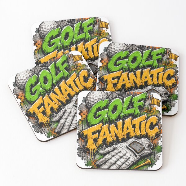 Item preview, Urban Golf Fanatic Grunge Style Design designed and sold by Squiggle Happy.