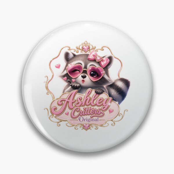Item preview, Ashley Critters Original Raccoon Kawaii Sticker designed and sold by Ashley critters.