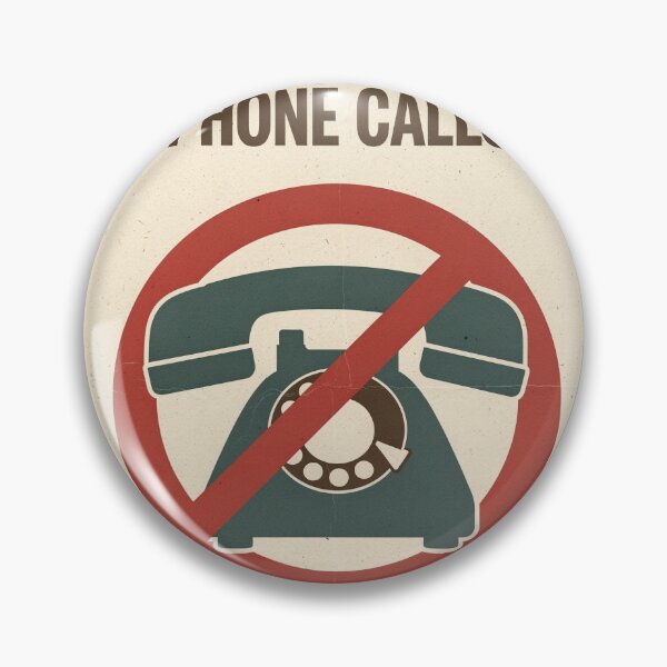 Item preview, Bureau of Avoiding Phone Calls Retro Poster designed and sold by PictorialWhimsy.