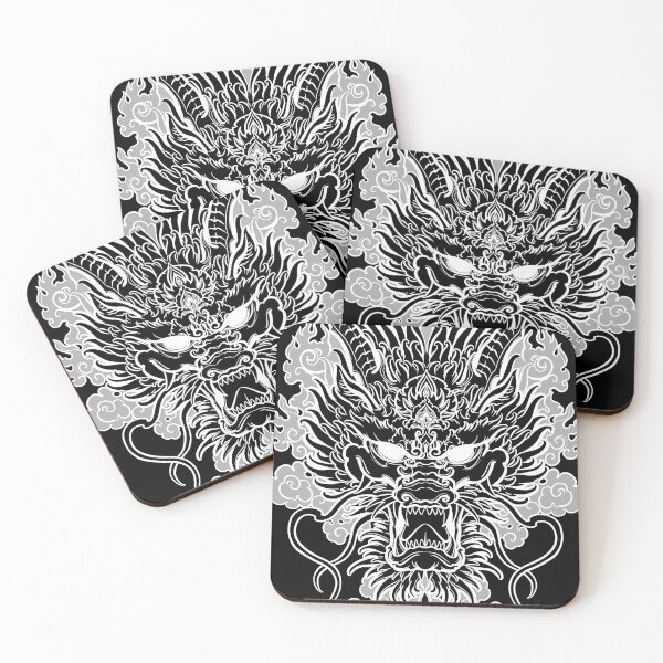 Item preview, Tibetan dragon designed and sold by TidalTattoo.