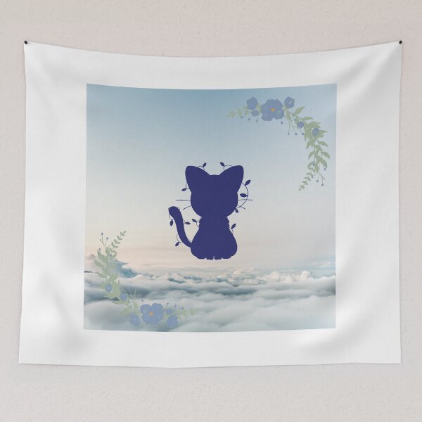 Item preview, Cloud Garden Cat Serenity designed and sold by Hana &Kitsu Japan .