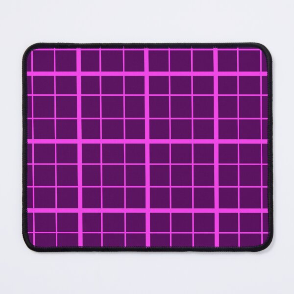 Item preview, Magenta On Purple Grid Windowpane Check Design  designed and sold by PatternTitan.