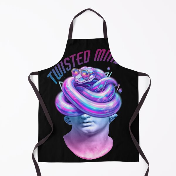 Item preview, Twisted Mind - Vaporwave Aesthetic Greek Statue and Snake designed and sold by Carpediemdeluxe.