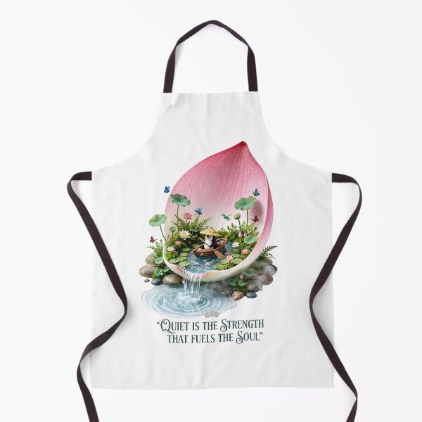 Item preview, Quiet Is The Strength Penguin Lotus designed and sold by Sovereign Supply Co..