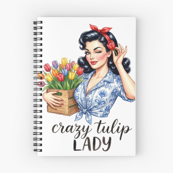 Item preview, Crazy Tulip Lady  designed and sold by chicdeboutique.