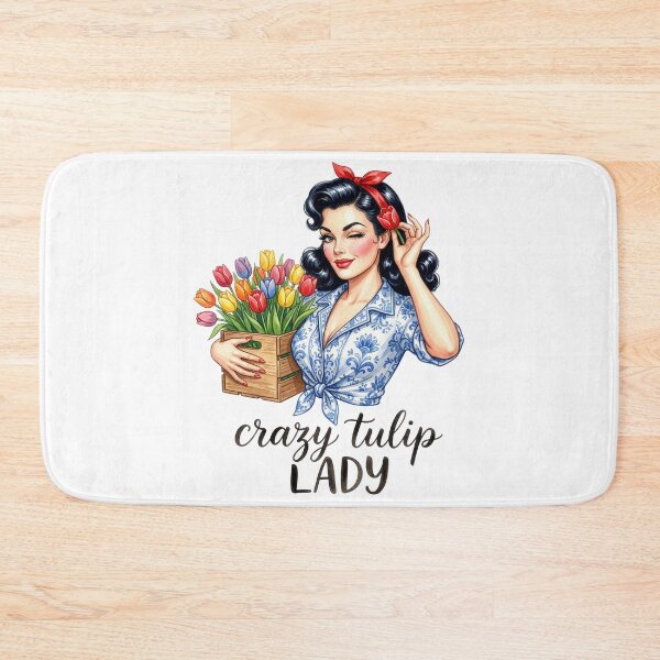 Item preview, Crazy Tulip Lady  designed and sold by chicdeboutique.