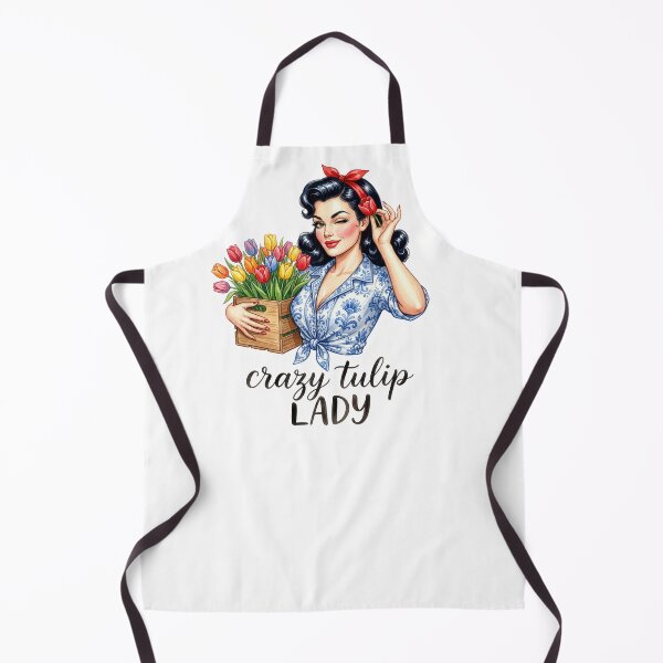 Item preview, Crazy Tulip Lady designed and sold by chicdeboutique.
